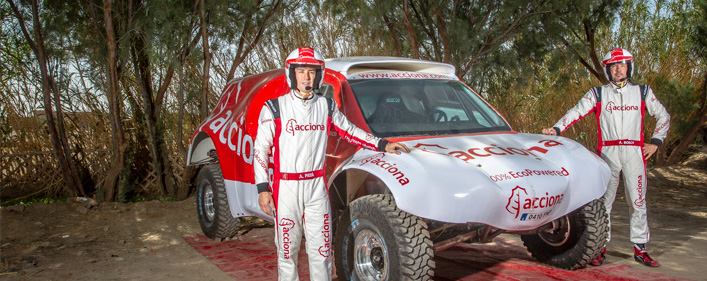 La spagnola Acciona alla Dakar con un’elettrica